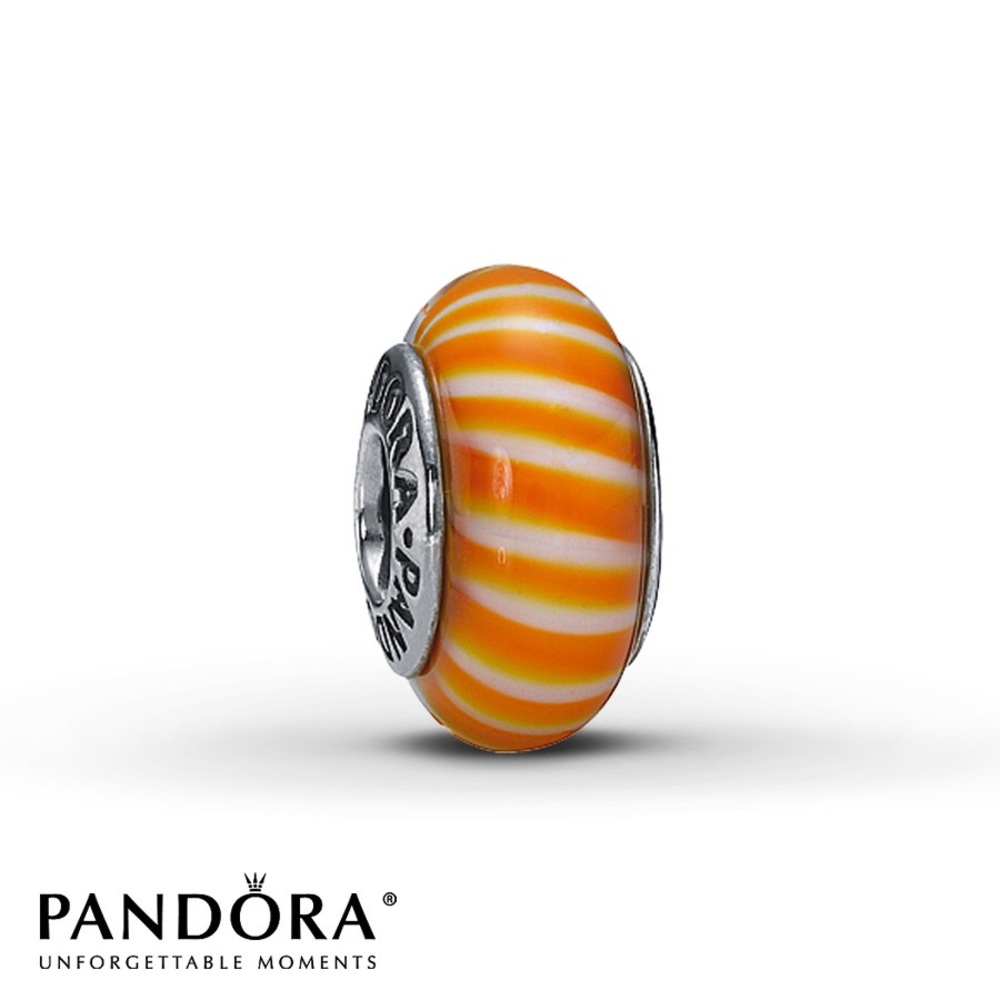 Authentic Glass Pandora Charm